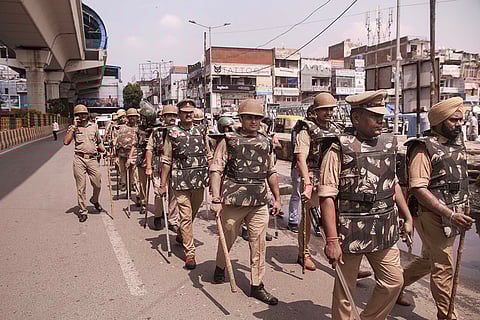 Bharat Bandh: Security in Noida